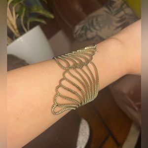 Gold plated bracelet